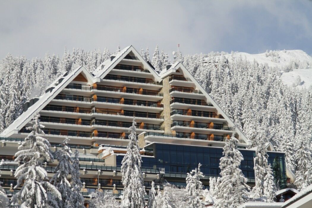 Hotel Crans Ambassador Exterior foto